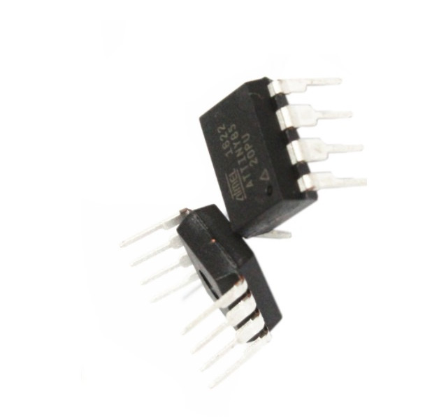 IC Para Proyectos Arduino Microcontrolador ATTINY85-20PU 8-bit 8KB Flash En Cápsula DIP-8 - Nuevo Para Proyectos Electrónicos Caja PC Atx