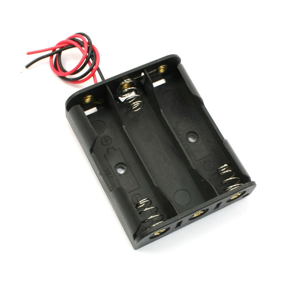 5PCS Plastic Battery Storage Case Box Holder For 3 X AA 3xAA 4.5V with