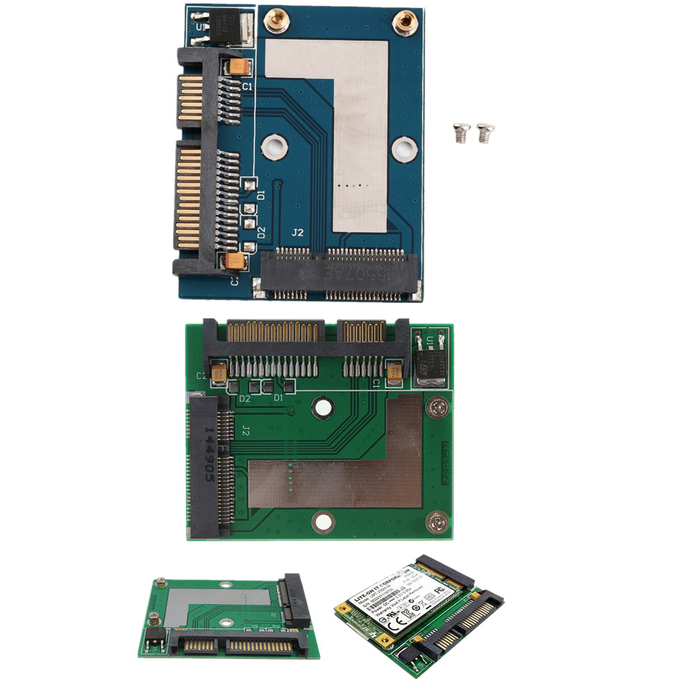 Подключение msata ssd в разъем mini pci e