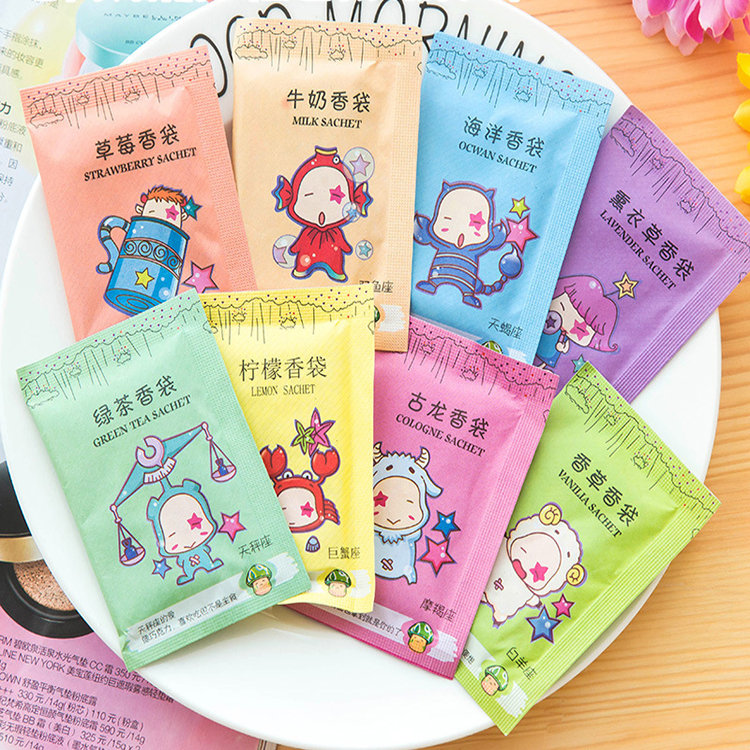 10x Flower Fragrance Drawer Wardrobe Home Scented Sachets Bag