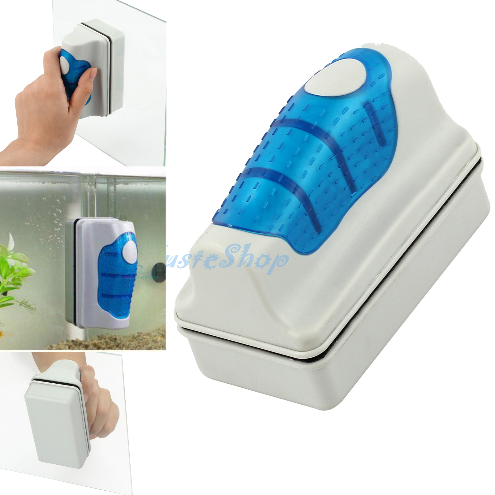 Aquarium Fish Tank Floating Large Glass Cleaner Algae Brush