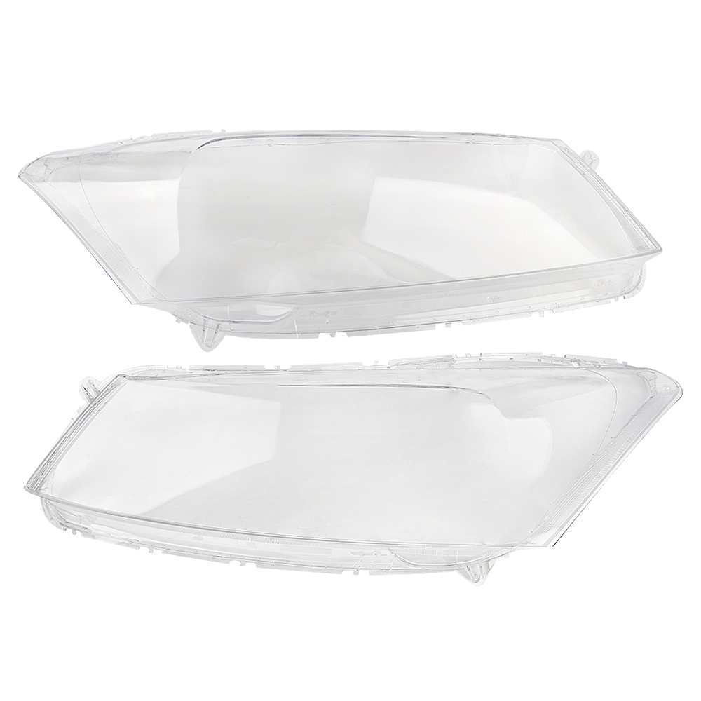 Pair Clear Headlight Lens Covers For Honda Accord 2008-2012 – Direct Replacement
