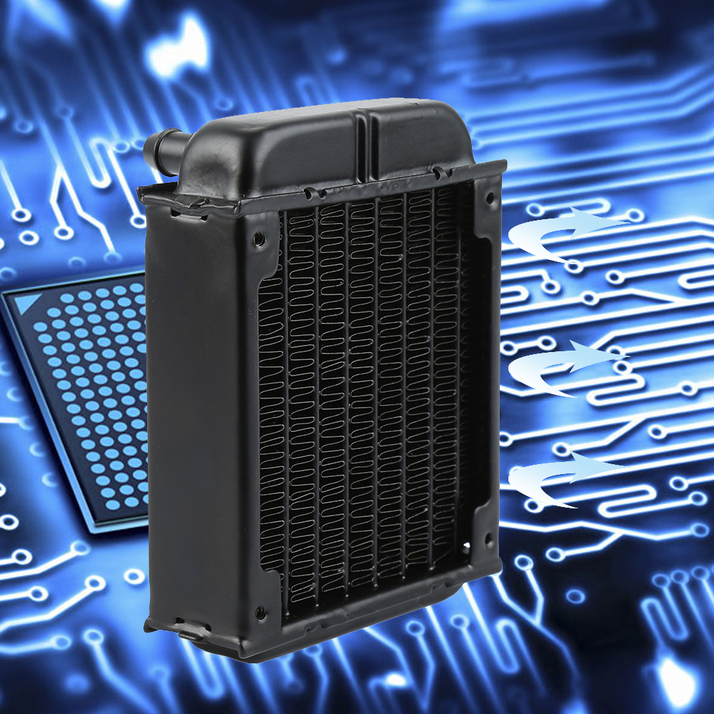 80mm PC Computer CPU Water Cooler Cooling Block Radiator for AMD Cool