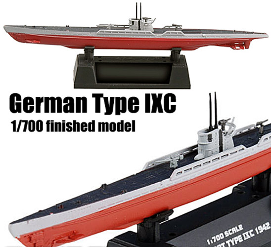 Wwii German Type Ixc U 9c Submarine U Boat 1 700 Non Diecast Easy Model Ship Ebay