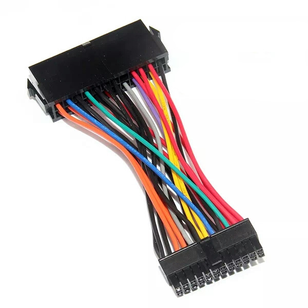 Nuevo 24Pin Atx A Mini 24 Pin Cable Adaptador De Fuente de alimentación