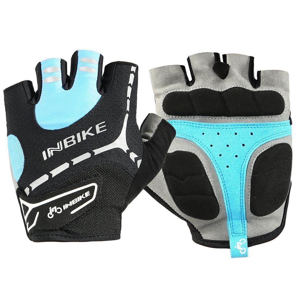 INBIKE GEL Pad Full Finger Stylish Gloves for Cycling MTB Bike Fitness Climbing