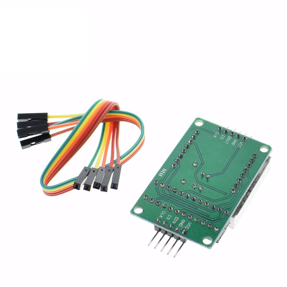 Rosso/Giallo/Verde/Blu LED Dot Matrix 0.8 Pollici 8*24 Modulo Display Cascadable Driver IC MAX7219 Con Porta SPI Per Arduino - Foto 9