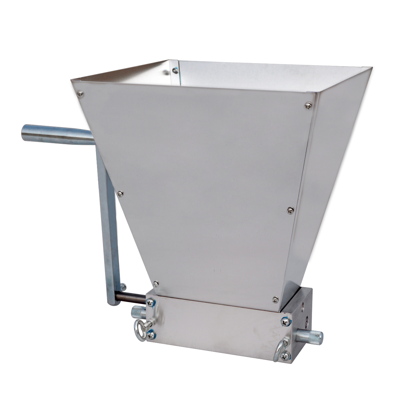 Homebrew Grain Mill Barley Grinder Malt Crusher Beer Making 2 Roller