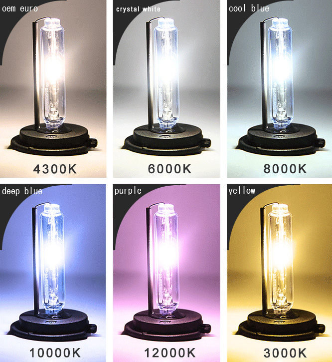 2x Xenon D3S HID Bulbs 35W AC Factory OEM Replacement Lamp 4K 6K 8K 10K 12K