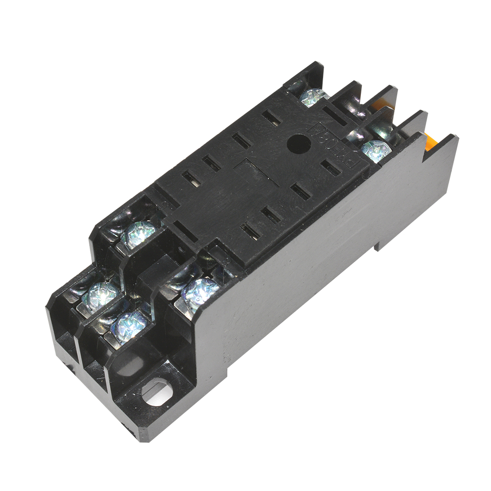 NEW AC 220V DC 24V 5A 8 Pin PYF08A Relay Socket Base for MY2NJ/HH52P