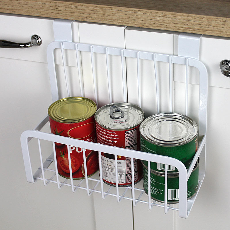 Under Cabinet Wire Hanging Basket Shelves Organizer Rack Metal