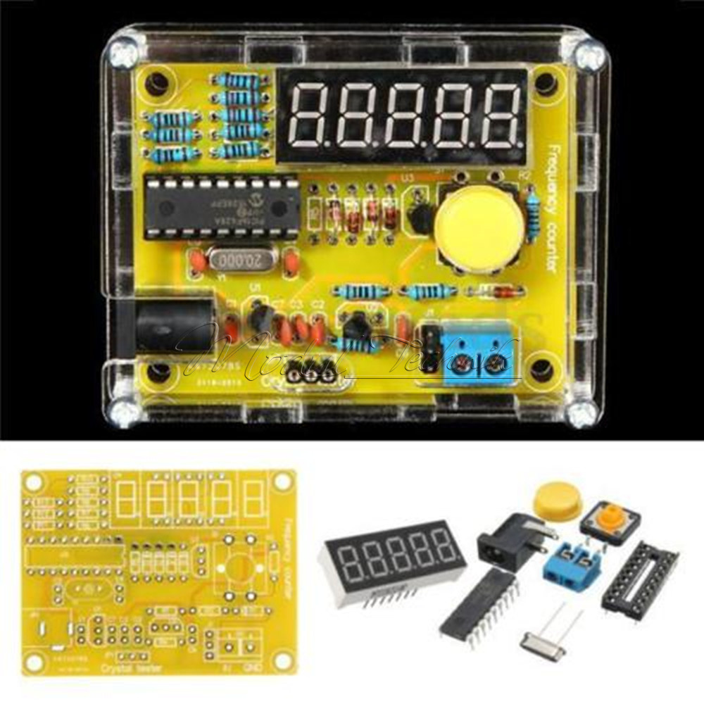 1Hz-50MHz Crystal Oszillator Tester Frequenzzähler DIY Kits Meter Auflösung Case - Bild 19 von 21
