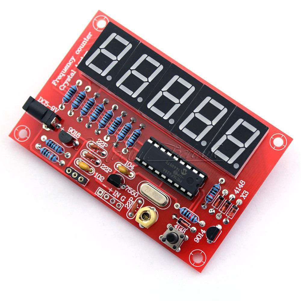 1Hz-50MHz Crystal Oszillator Tester Frequenzzähler DIY Kits Meter Auflösung Case - Bild 14 von 21