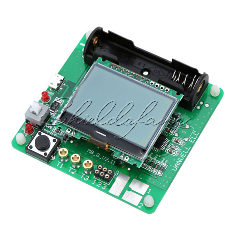 Transistor Inductor Capacitor ESR Meter MG328 Digital LCD Tester + Case - Picture 15 of 17