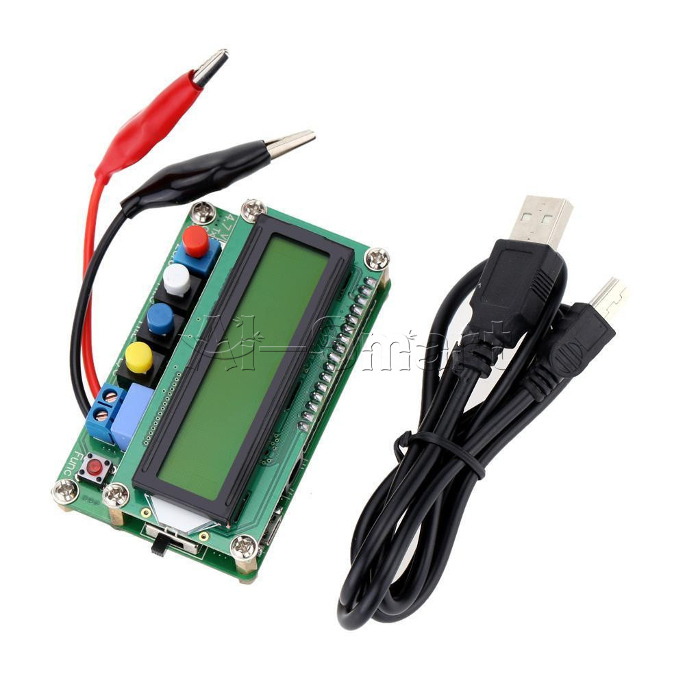 LC100-A Digital LCD Capacitance & Inductance Meter - High Precision Component Tester