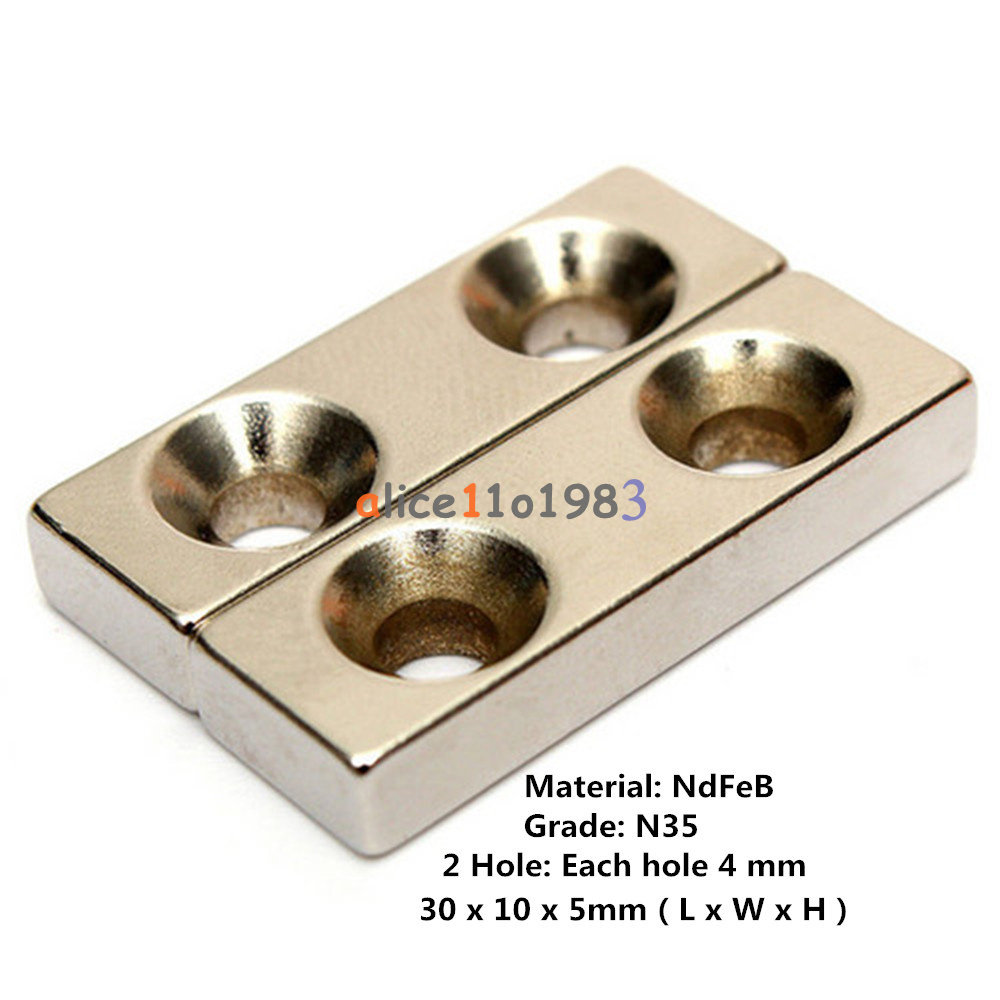 5/10PCS Magnet Strong Fridge Magnets Rare-Earth Neodymium Magnet N50 N52 