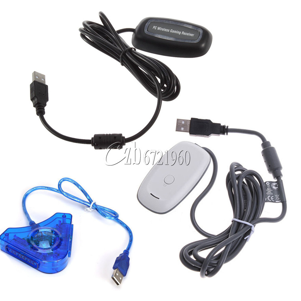 xbox 360 controller with wireless adapter for pc
