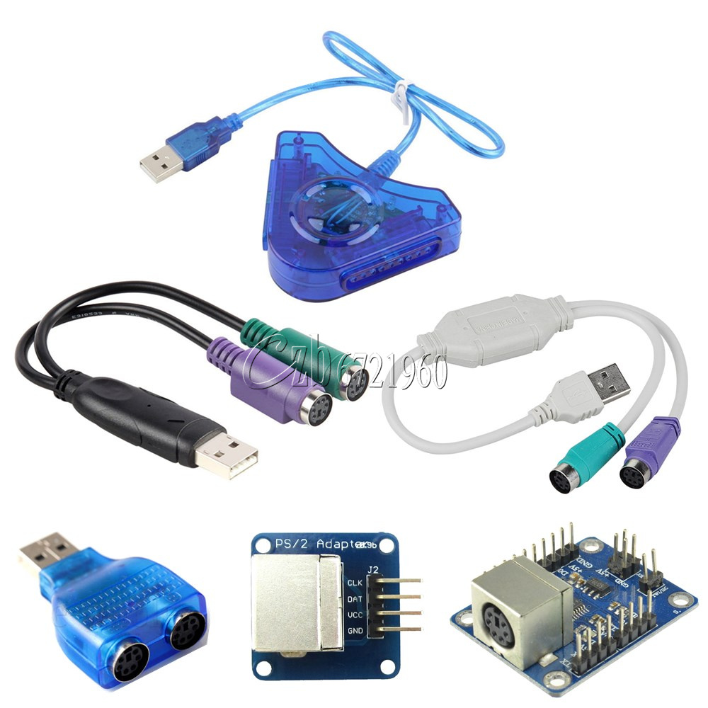 Bewinner – Adattatore Da Controller PS1/PS2 A USB Per PC E PS3 – Supporta Analogico, Digitale E Vibrazione – Plug And Play