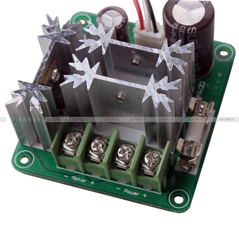 DC 6V-28V/6-90V/12V-36V/12V-40V 3/10/15A PWM Motor Adjuster Speed Control Switch - Picture 12 of 25