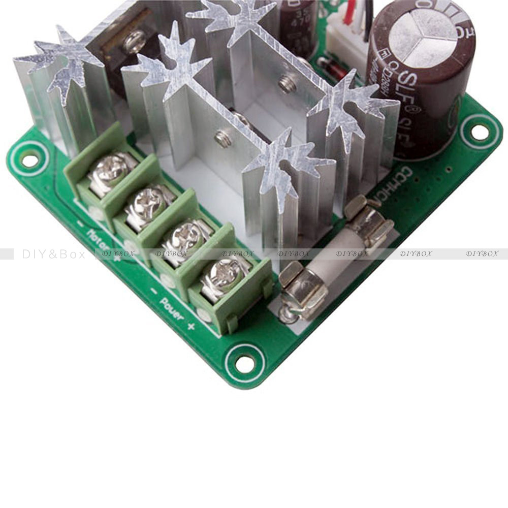 DC 6V-28V/6-90V/12V-36V/12V-40V 3/10/15A PWM Motor Adjuster Speed Control Switch - Picture 13 of 25