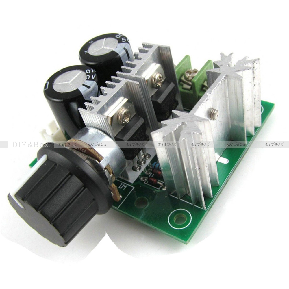 DC 6V-28V/6-90V/12V-36V/12V-40V 3/10/15A PWM Motor Adjuster Speed Control Switch - Picture 22 of 25