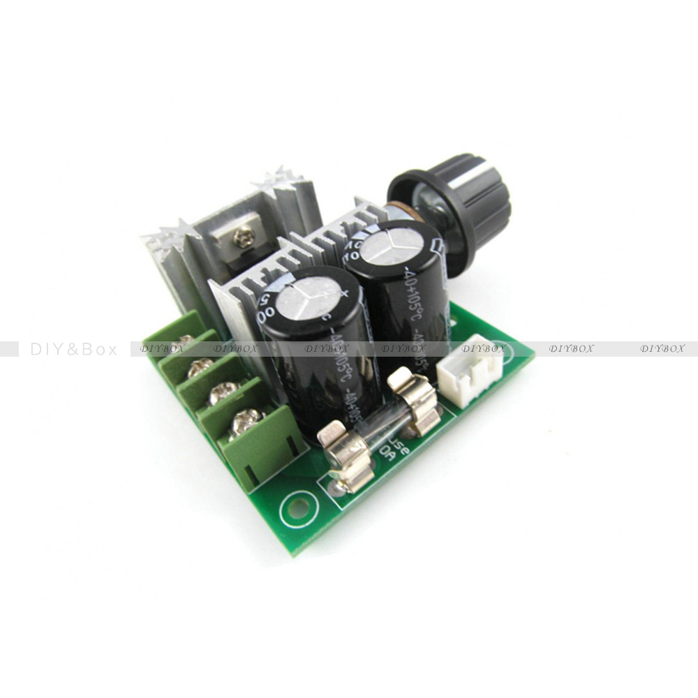 DC 6V-28V/6-90V/12V-36V/12V-40V 3/10/15A PWM Motor Adjuster Speed Control Switch - Picture 23 of 25