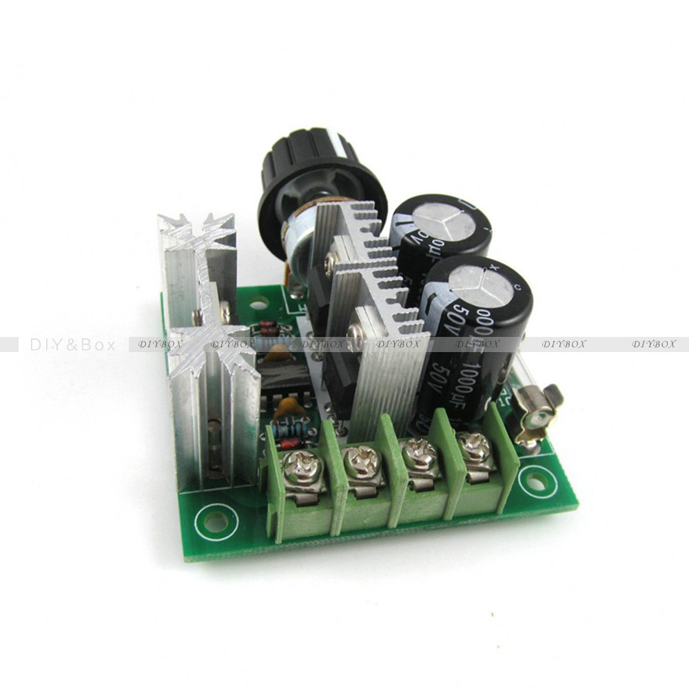 DC 6V-28V/6-90V/12V-36V/12V-40V 3/10/15A PWM Motor Adjuster Speed Control Switch - Picture 24 of 25