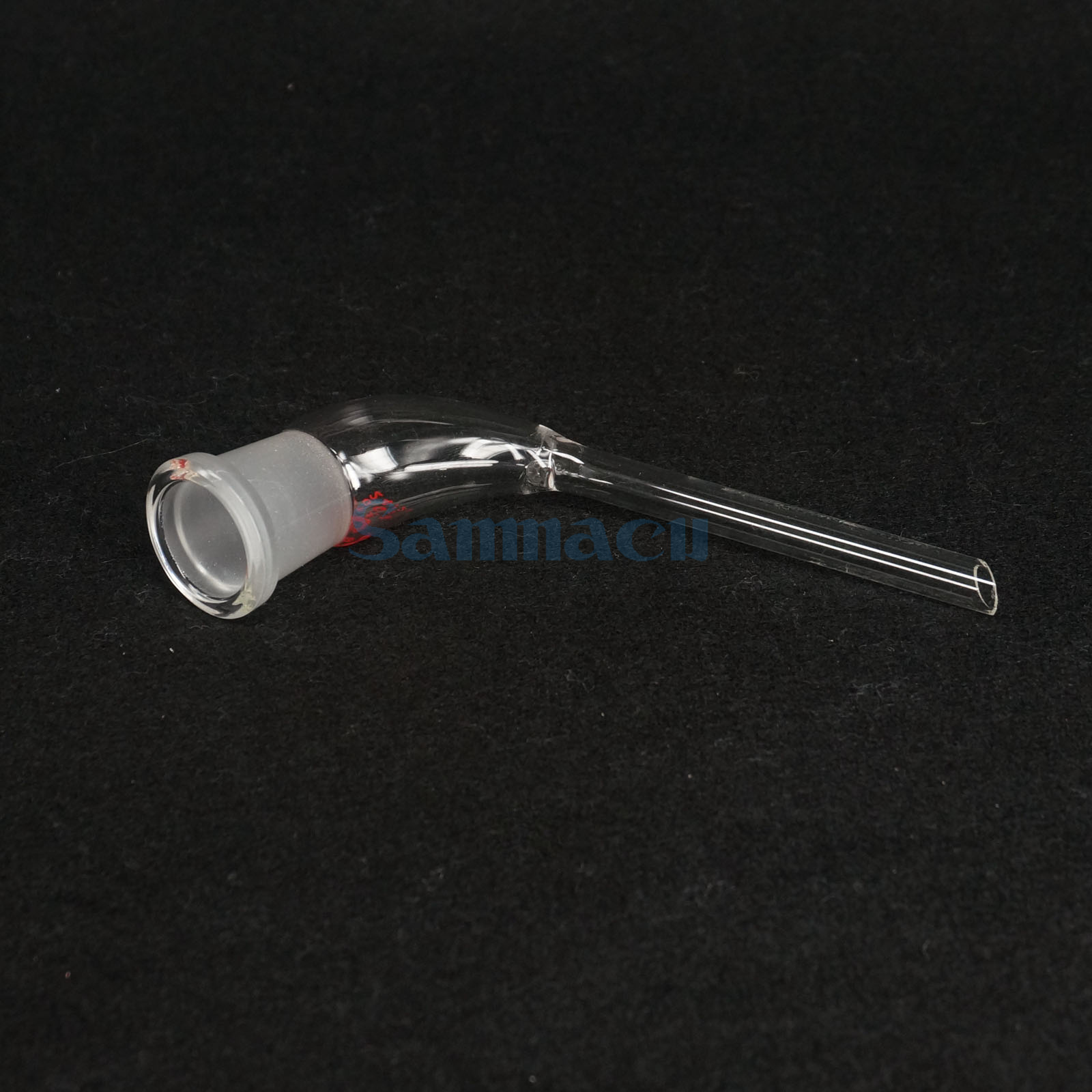 #14/#19/2#4/29# Adattatore giunto vetro distillazione curva 105° con tubo dritto - Foto 10 di 17