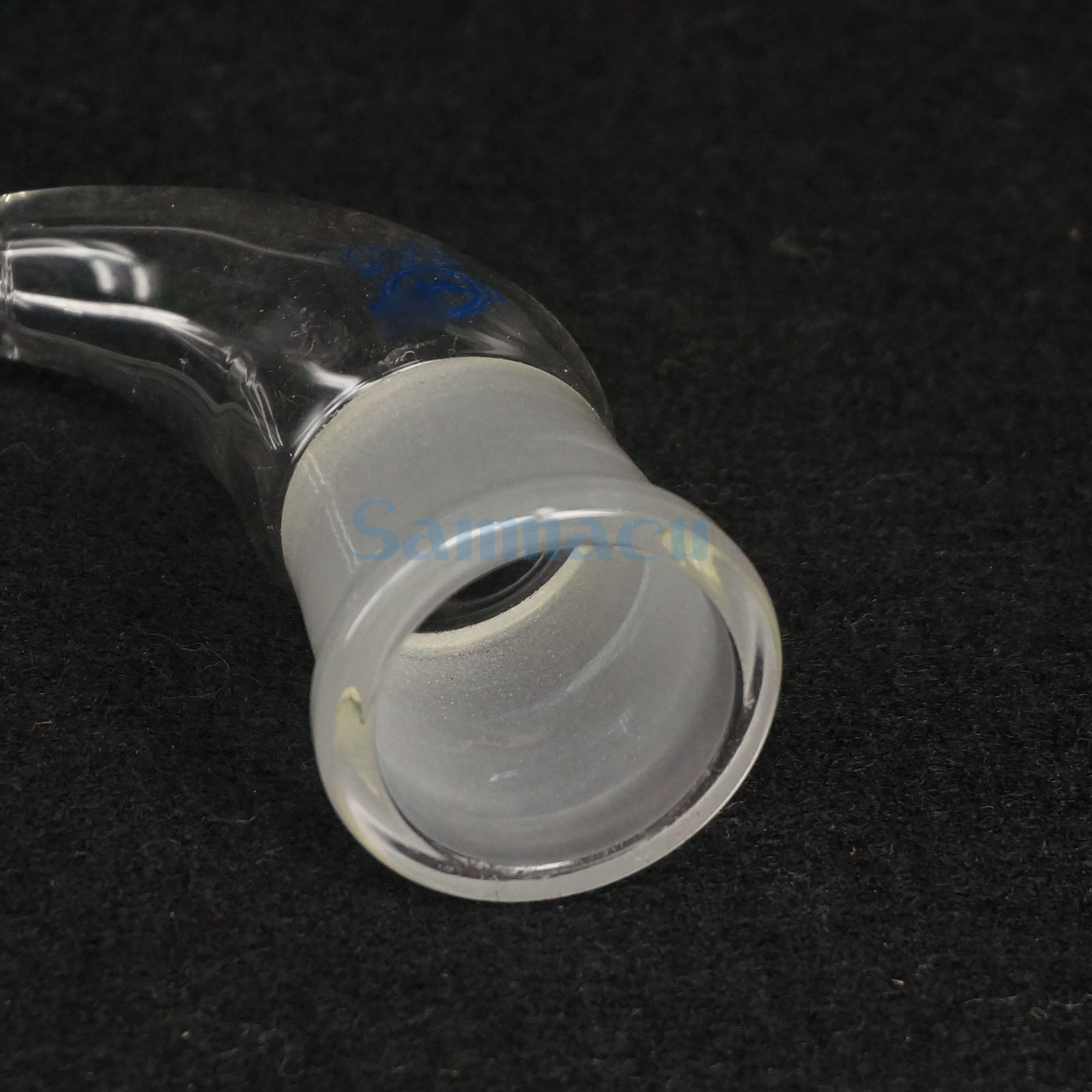 #14/#19/2#4/29# Adattatore giunto vetro distillazione curva 105° con tubo dritto - Foto 16 di 17