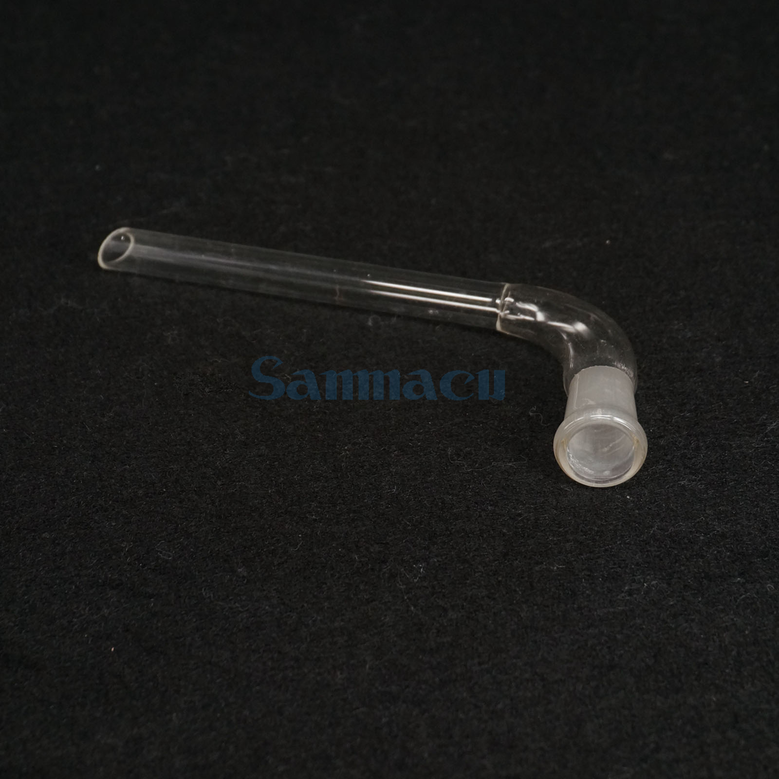 #14/#19/2#4/29# Adattatore giunto vetro distillazione curva 105° con tubo dritto - Foto 7 di 17