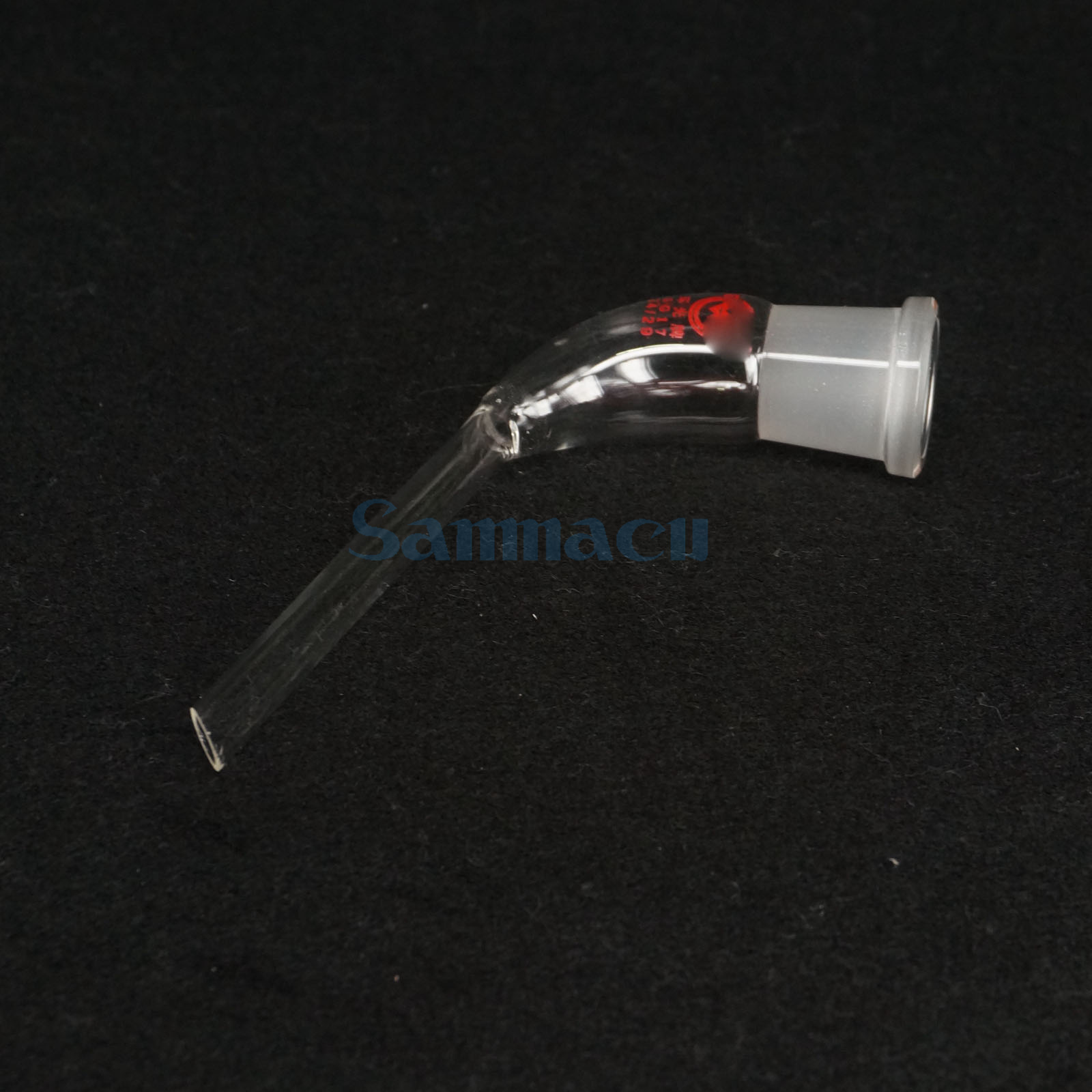 #14/#19/2#4/29# Adattatore giunto vetro distillazione curva 105° con tubo dritto - Foto 13 di 17