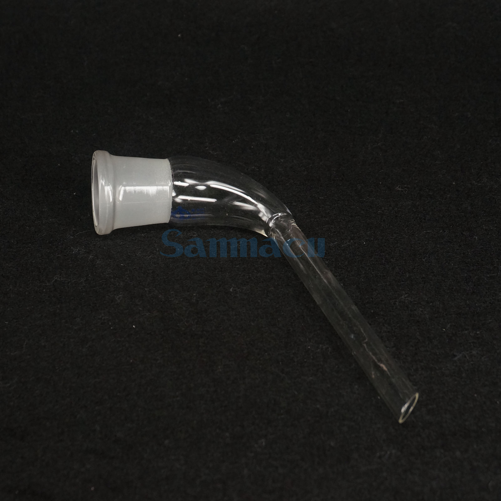 #14/#19/2#4/29# Adattatore giunto vetro distillazione curva 105° con tubo dritto - Foto 14 di 17