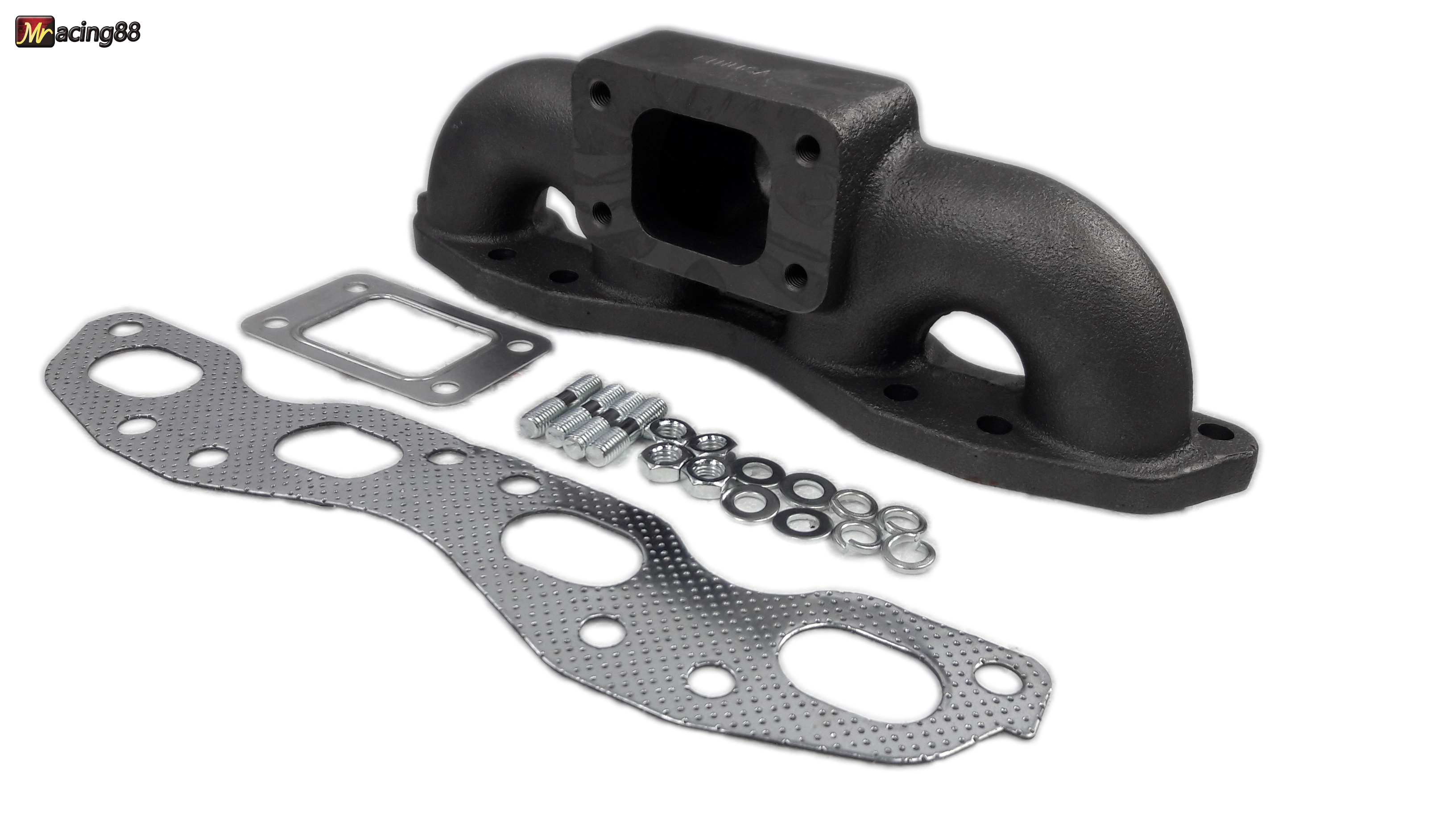 FOR 89-98 240SX S13//S14 SR20DET SILVIA CAST IRON T3//T4 TURBO MANIFOLD EXHAUST