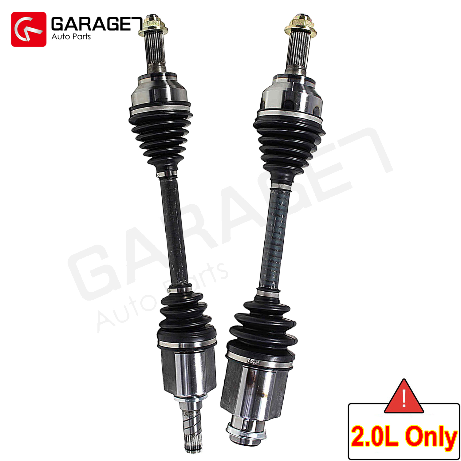 For 2005 2006 2007 2008 2009 Mazda 3 Auto Trans 2.0L Front Pair CV