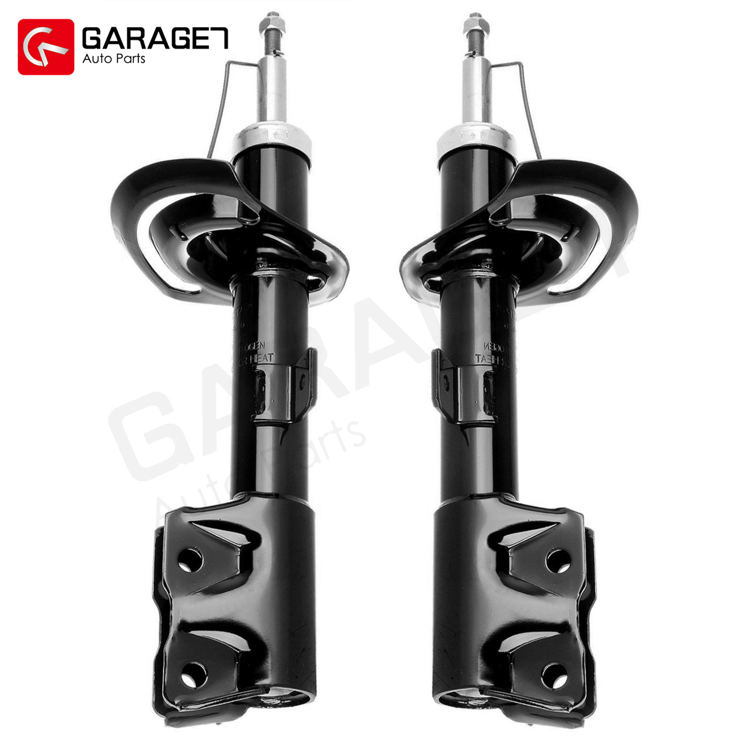 Front Pair Struts Shocks /& Coil Spring Assembly for Dodge Caliber 2007-2012 Jeep Compass 2007-2010 Jeep Patriot 2007-2010 Complete Struts