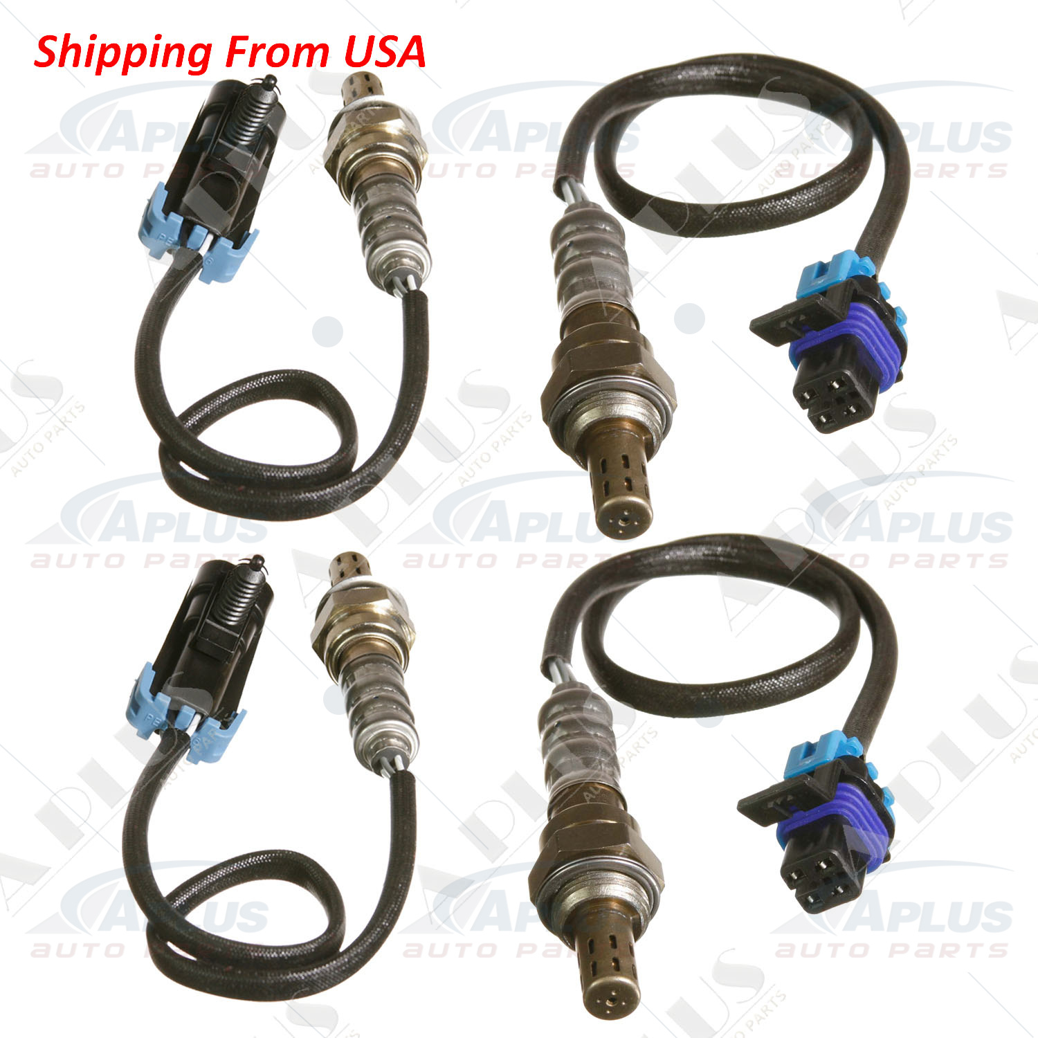 4Pcs O2 Oxygen Sensor Down//Upstream For 1996-2005 Ford Explorer 4.0L 4.6L 5.0L