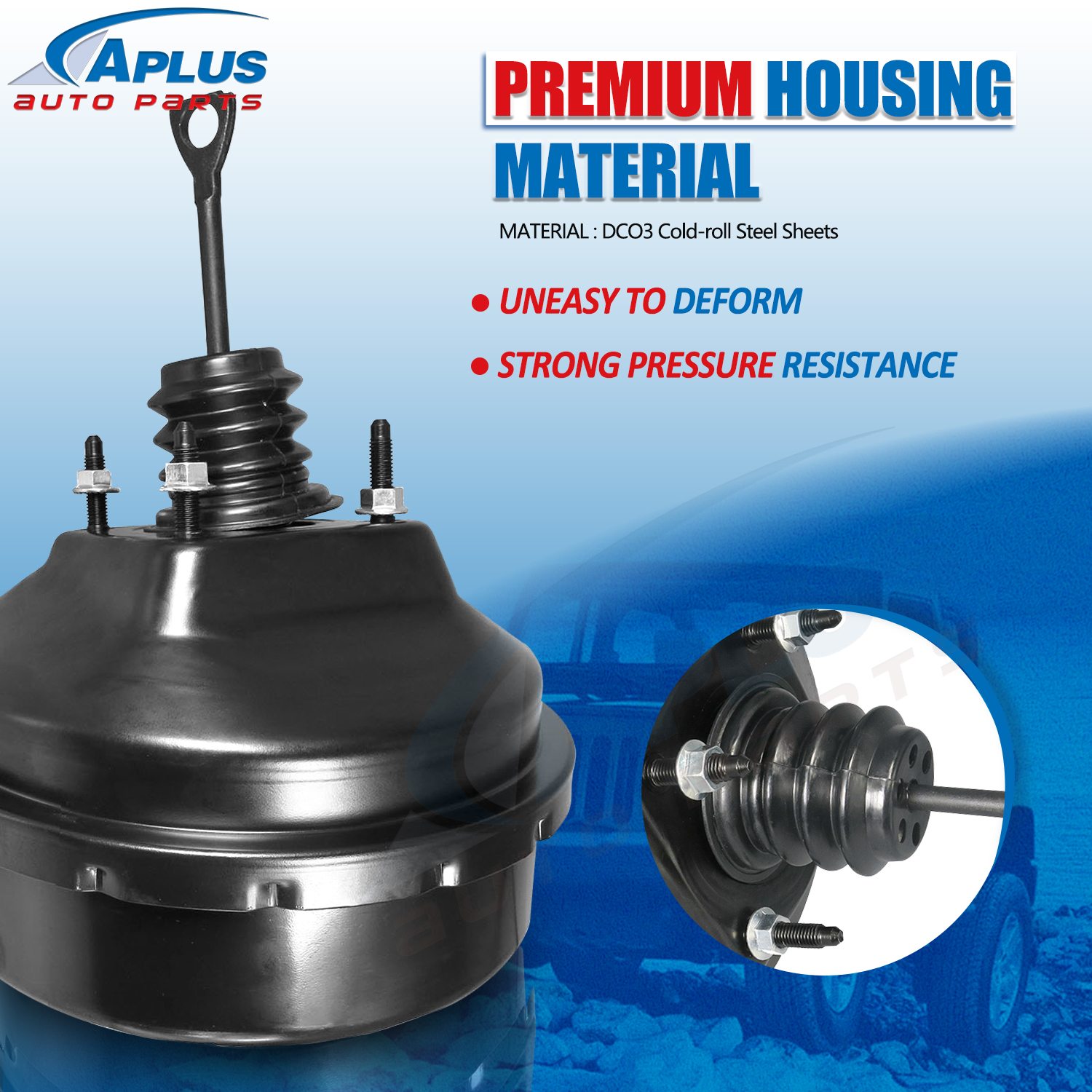 Vacuum Power Brake Booster For 95-98 Ford Explorer 95-06 Mazda
