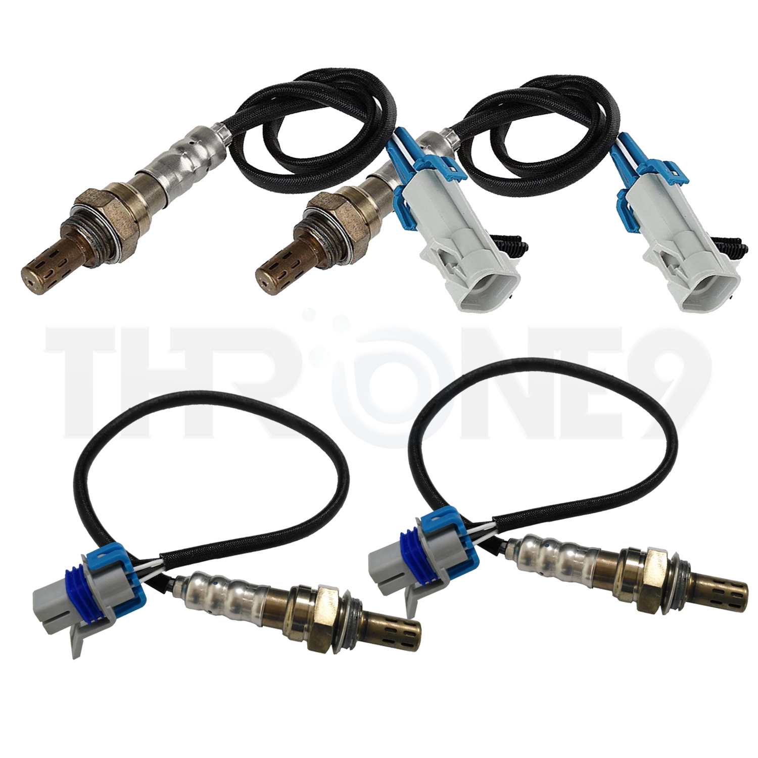 2 For 2008-2014 Chevrolet Avalanche Tahoe Suburban 1500 4pcs Oxygen O2 Sensor 1