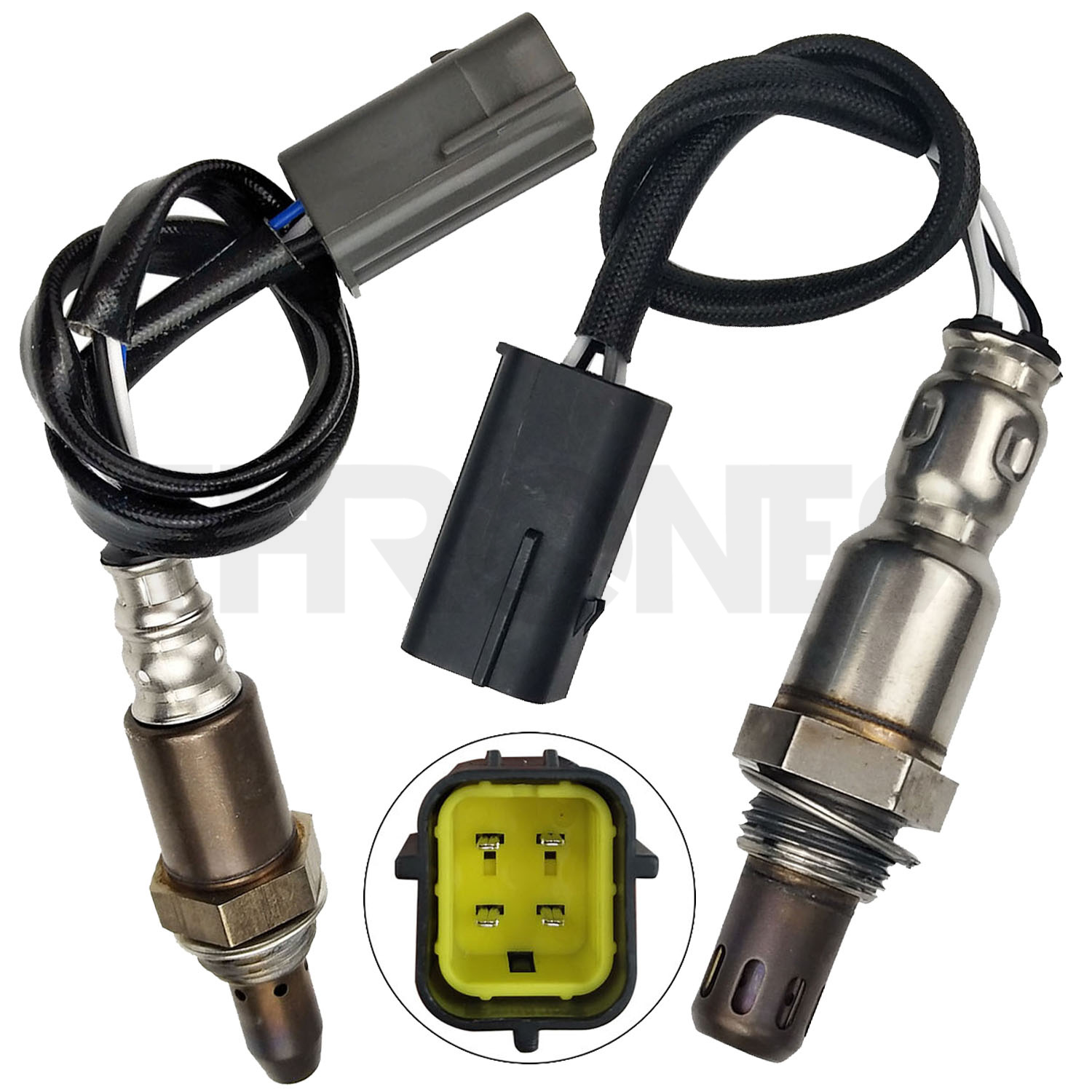 2PCS Oxygen Sensor Upper & Under For 2008 2009 2010 Nissan Altima 2.5L