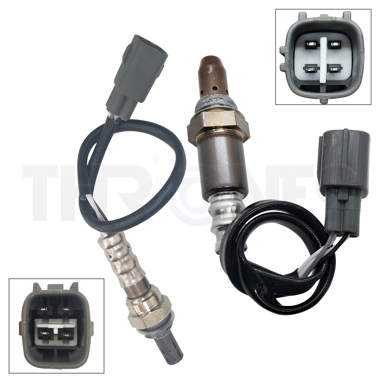 Fit 00 01 02 Toyota Tacoma 2.7L 2Pcs Oxygen Sensor Upper /& Under