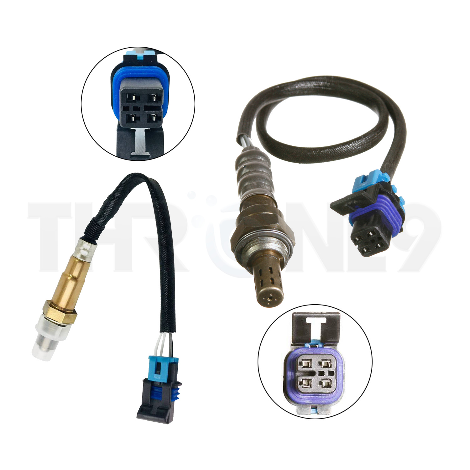 2Pcs Upstream + Downstream Oxygen Sensor For 20152012 Buick Enclave 3