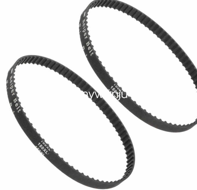 2 Timing BELTS 150XL037 75 Teeth Cogged Black Neoprene Rubber Belt USA