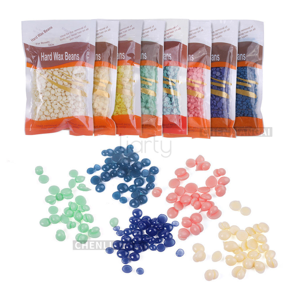 100g Depilatory Body Bikini Hair Removal Hard Wax Beans Pellet