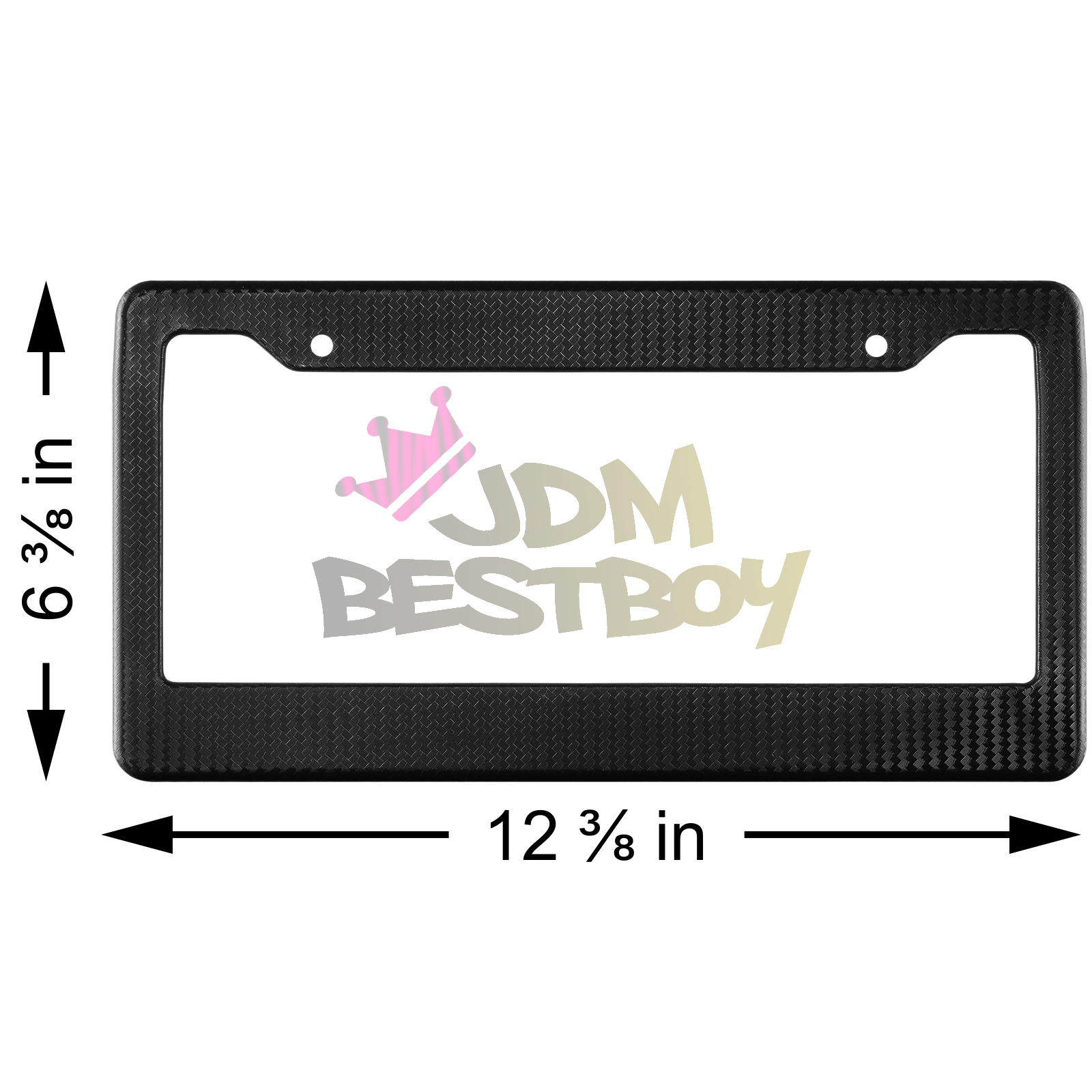 2 X Blue Carbon Style License Plate Holder Cover Frame Front Or Rear Universal 1 2 X Blue Carbon Style License Plate Holder Cover Frame Front Or Rear Universal 1