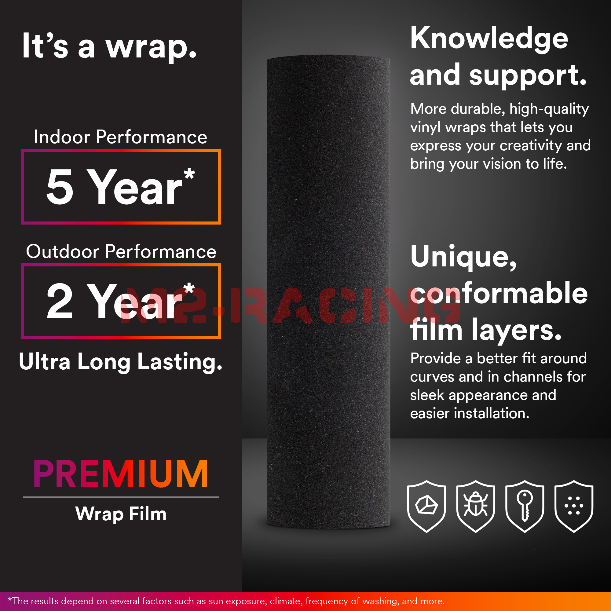 Black Suede Velvet Texture Vinyl Wrap Film - Self-Adhesive Car Wrap With Air Release Channels 3 thumbnail image