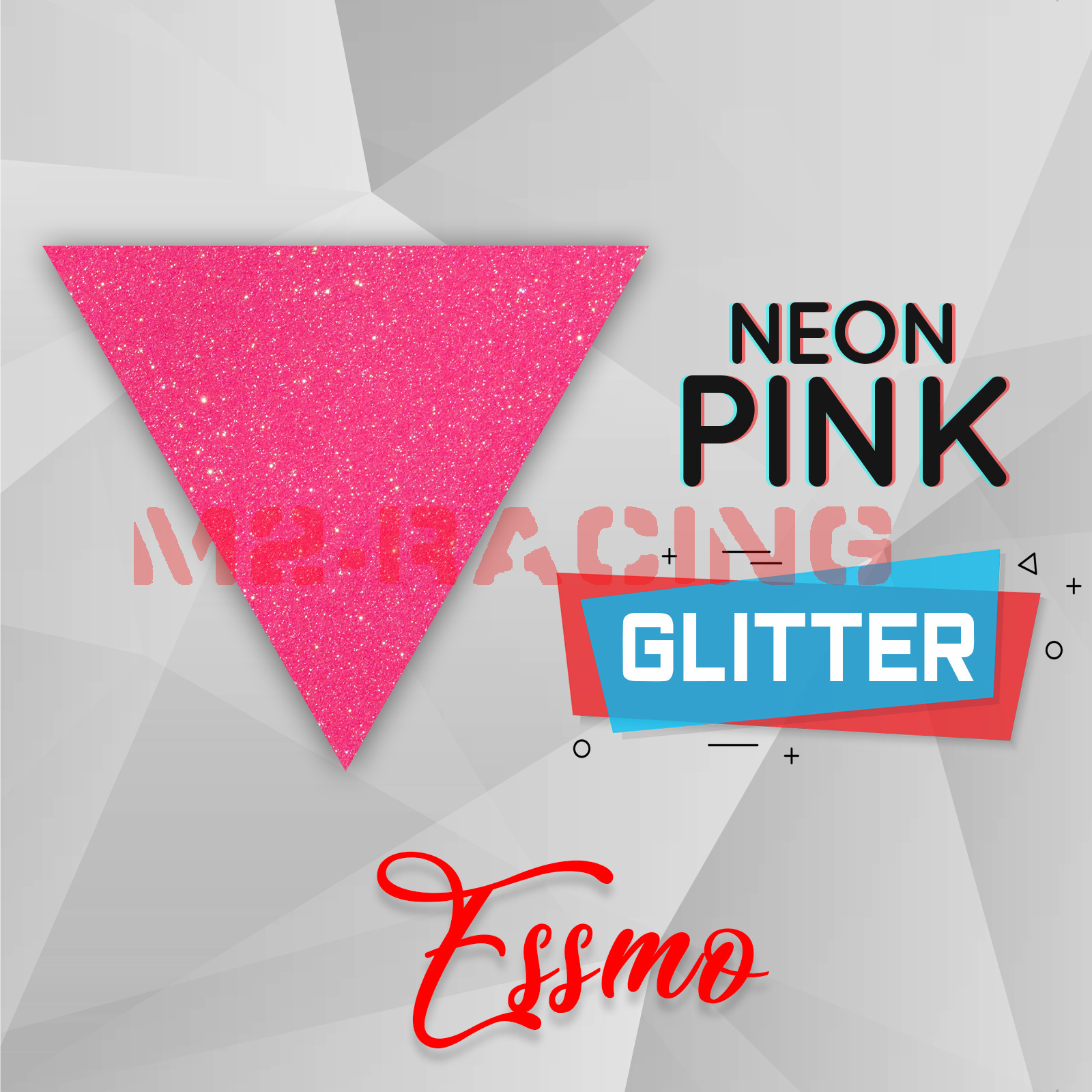 Neon Pink Glitter Heat Transfer Vinyl HTV TShirt 20" Iron On Heat