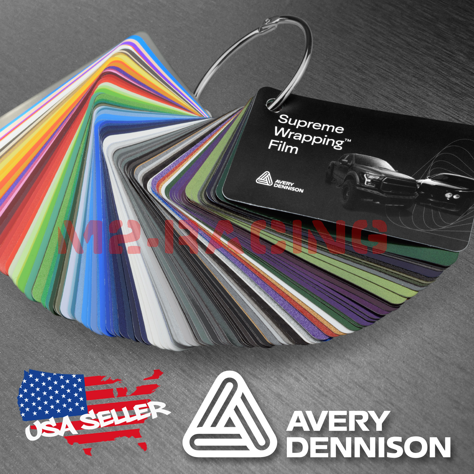 Newest Avery Dennison Supreme Sample Swatch Deck Book Wrap Vinyl ...