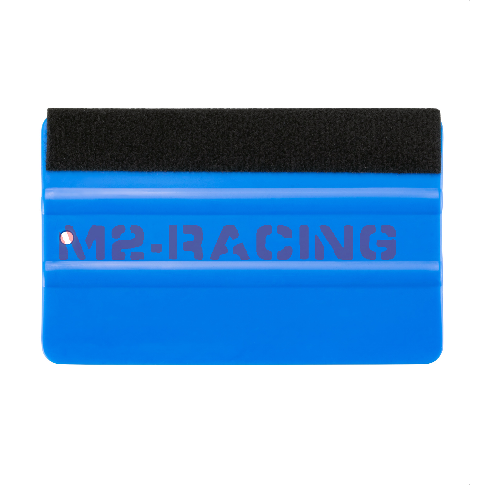 3x 5in Blue Soft Plastic Squeegee Felt Edge Vinyl Wrap Scraper Window Tint Tools