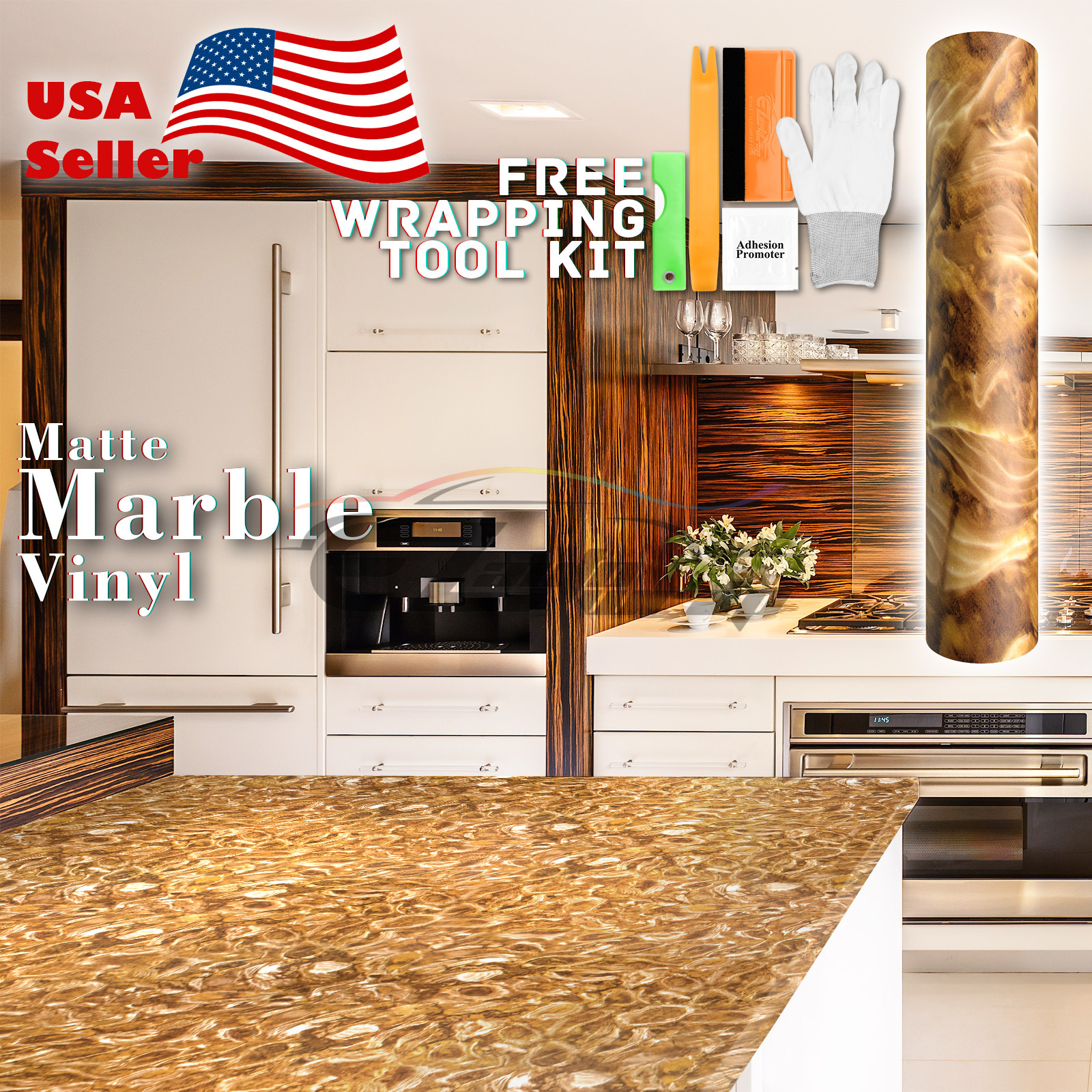 Premium Matte Marble Granite Look Vinyl Wrap Contact Paper Home Premium Matte Marble Granite Look Vinyl