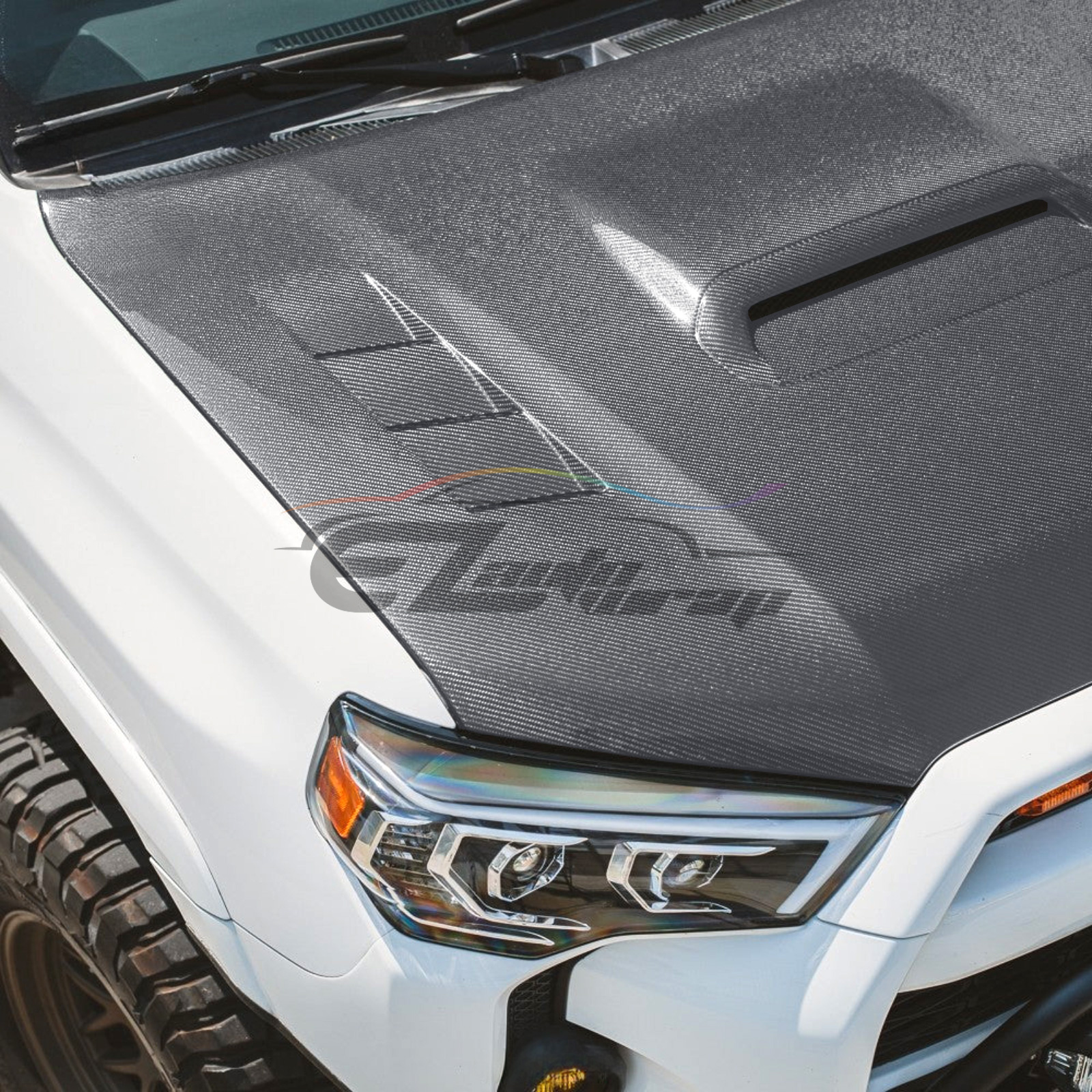 7D Premium High Gloss Carbon Fiber Vinyl Wrap Bubble Free Air Release Decal 6D - Picture 49 of 95